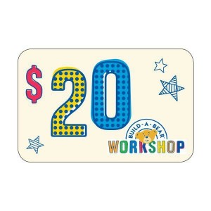 Build A Bear $20 In-Store Use Voucher Regali di compleanno | CRYFQ3480