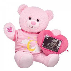 Build A Bear Baby Pink Teddy Bear Picture Frame Gift Set Regali per neonati | DVBNF3160
