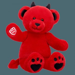 Build A Bear Bear Devil San Valentino | OUTLM7853