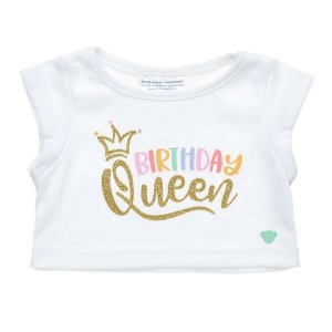 Build A Bear Birthday Queen Tee Magliette | YXHCJ0956