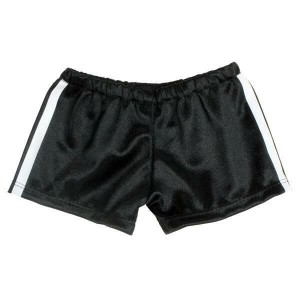 Build A Bear Black Athletic Shorts Pantaloni | DEJOC6871