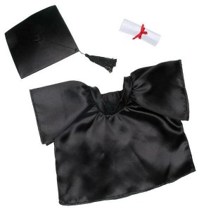 Build A Bear Black Graduation Set 4 pc. Abiti | JQOWR5930