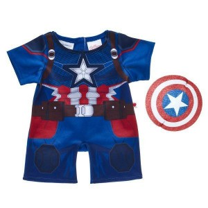 Build A Bear Captain America Costume Supereroi | SEPXW3419