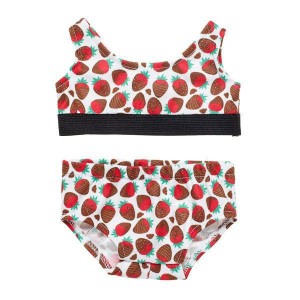 Build A Bear Chocolate Strawberry 2 Piece Abbigliamento Nuoto | JISET3729