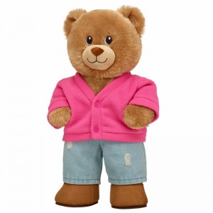 Build A Bear Cozy Lil Brownie Deluxe Gift Set San Valentino | YBREF3219