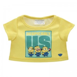 Build A Bear Despicable Me 4 Minions T-Shirt Magliette | AZNMD1273