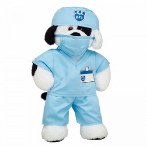 Build A Bear Doctor Cookies & Cream Pup Gift Set Regali di pronta guarigione | VBMPC1643