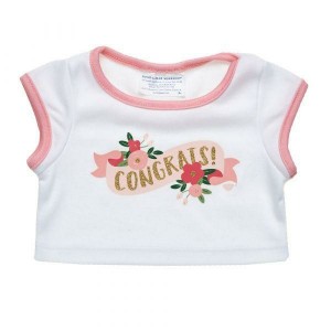 Build A Bear Floral Congrats Tee Regali di nozze | GLVJY3245