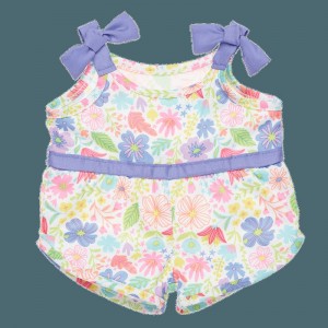 Build A Bear Floral Romper Abiti | IVQSY2794