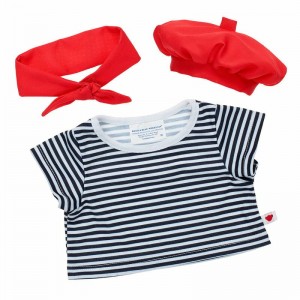 Build A Bear French Beret Valentine's Day Set San Valentino | JKQCX3167