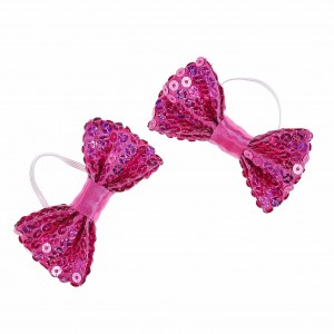 Build A Bear Fuschia Sparkle Bows - 2 pack Cappelli e copricapi | TKMOJ4327