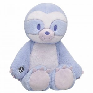 Build A Bear Heartwarming Hugs Purple Sloth Weighted Soft Toy Abbracci che scaldano il cuore | MXZEL0348