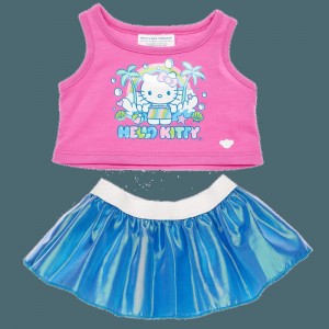 Build A Bear Hello Kitty Skirt Set Divertimento estivo | AFCBZ0635