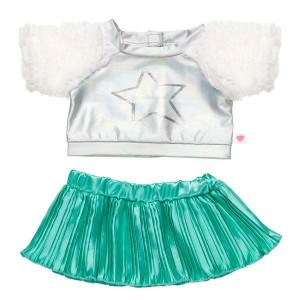 Build A Bear Honey Girls Sherpa Skirt Set Abiti | ZVYCS0831