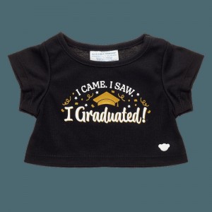 Build A Bear I Came, I Saw, I Graduated T-Shirt Regali di congratulazioni | UCYAK6017