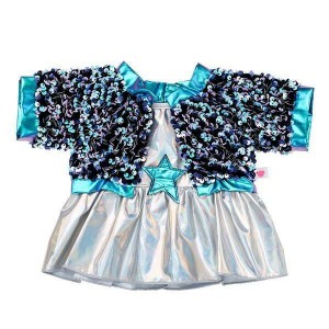 Build A Bear Iridescent Sequin Bomber Outfit Abiti | ZKHLP4376