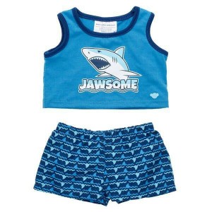 Build A Bear Jawsome Shark Swimset Abbigliamento Nuoto | RKYAG7326