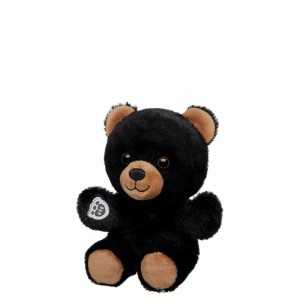 Build A Bear Mini Beans Black Bear Soft Toy Animali dello zoo | UFTZP8534