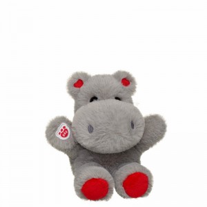 Build A Bear Mini Beans Heart Hippo Animali dello zoo | XKARF8569