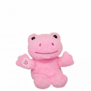 Build A Bear Mini Beans Pink Frog San Valentino | XVFOP9346
