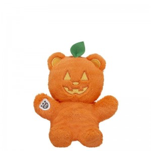 Build A Bear Mini Beans Pumpkin Glow Halloween Teddy Bear Compagni | MDTOY6851