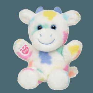 Build A Bear Mini Beans Rainbow Cow Compagni | HSOJD0871