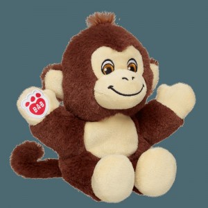 Build A Bear Mini Beans Smiley Monkey Animali dello zoo | MBTLQ1026