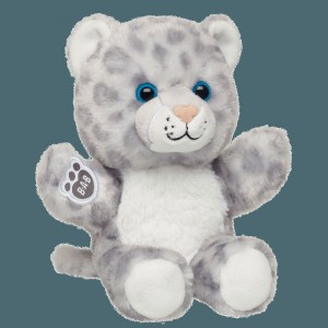 Build A Bear Mini Beans Snow Leopard Animali dello zoo | ESCUH4621