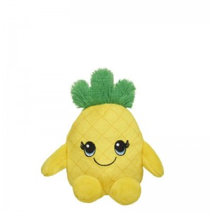 Build A Bear Mini Beans Tropical Pineapple Plush Divertimento estivo | UKRHN5934