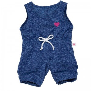 Build A Bear Navy Loungewear Jumpsuit Abiti | EHIPA9742