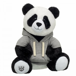 Build A Bear Panda Animali di peluche Hoodie Gift Set Animali dello zoo | UPEQZ0541