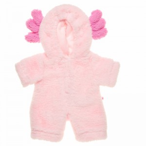 Build A Bear Pink Axolotl Onesie Abiti | ITUPL4560