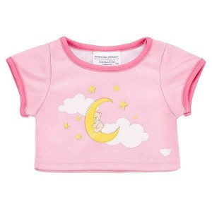 Build A Bear Pink Baby Moon T-Shirt Regali per neonati | ESKGY6320