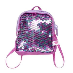 Build A Bear Rainbow Sequin Backpack Zaino | DOMAY5823