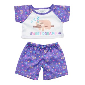 Build A Bear Rainbow Sloth Pyjama Set Pigiami e biancheria intima | YOQTE9764