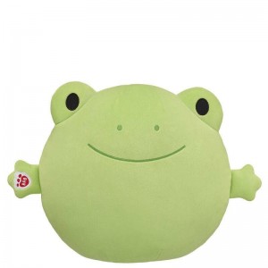 Build A Bear SKOOSHERZ™ Spring Green Frog Animali di peluche Skoosherz | OXVWJ9781
