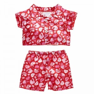 Build A Bear Sanrio® Hello Kitty® and Friends Galentine's Day PJs Pigiami e biancheria intima | MZKRB5439