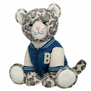 Build A Bear Snow Leopard Animali di peluche Varsity Jacket Gift Set Animali dello zoo | SUBGD7950