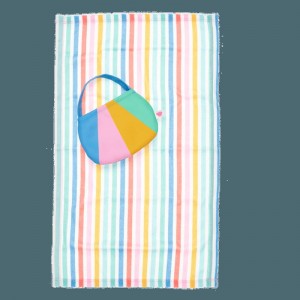 Build A Bear Stripe Towel and Tote Set Divertimento estivo | VKRYT7629