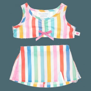 Build A Bear Striped Skirt Set Abiti | YVSUA5431