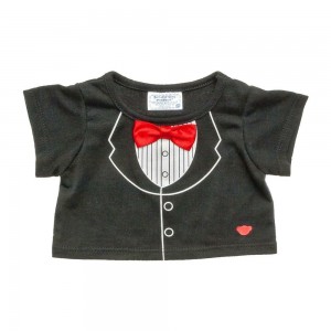 Build A Bear Tuxedo Tee Magliette | NJGWH4053