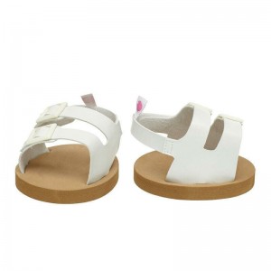 Build A Bear White Sandals Divertimento estivo | TJLQE9406