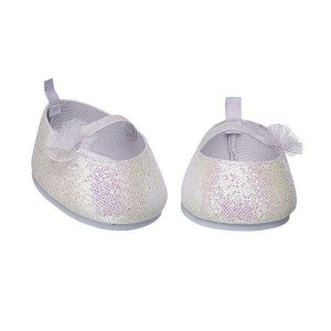 Build A Bear White Sparkle Flats Regali di nozze | NILKE9018