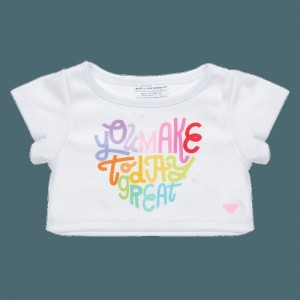 Build A Bear You Make Today Great T-shirt San Valentino | XTIEB5690